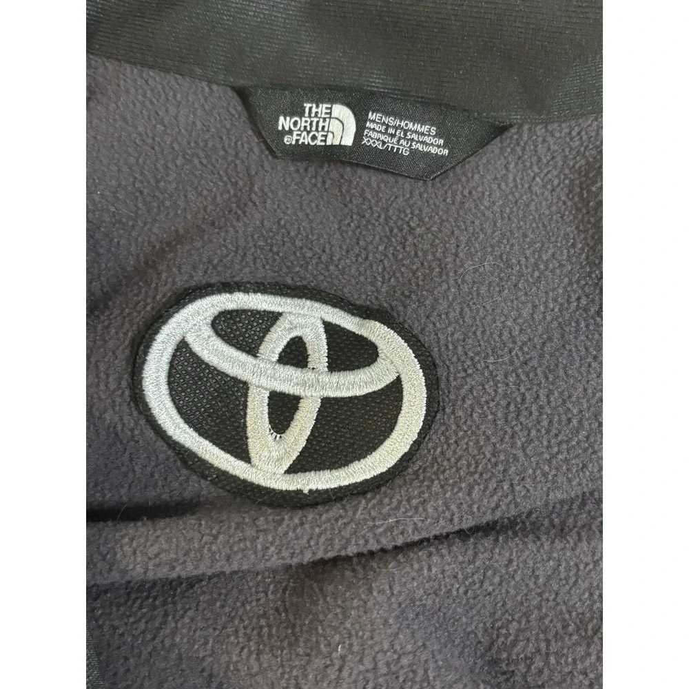 The North Face Jacket Mens 3XL Gray Softshell Full Zip Fleece Lined Outdoor Logo